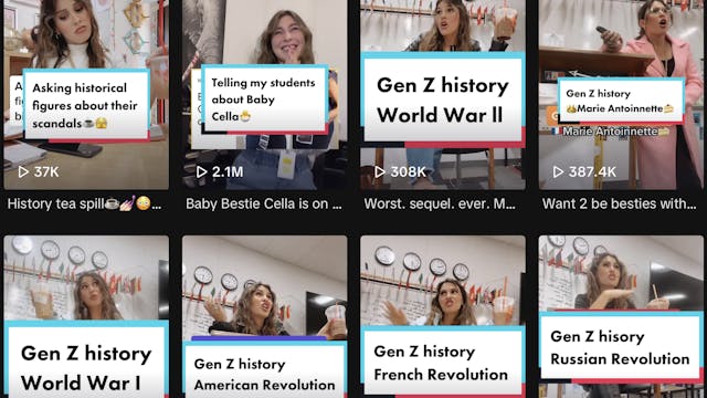 ‘Gen Z Teaches History’ Is a Viral TikTok Series That Mixes Learning and Humor